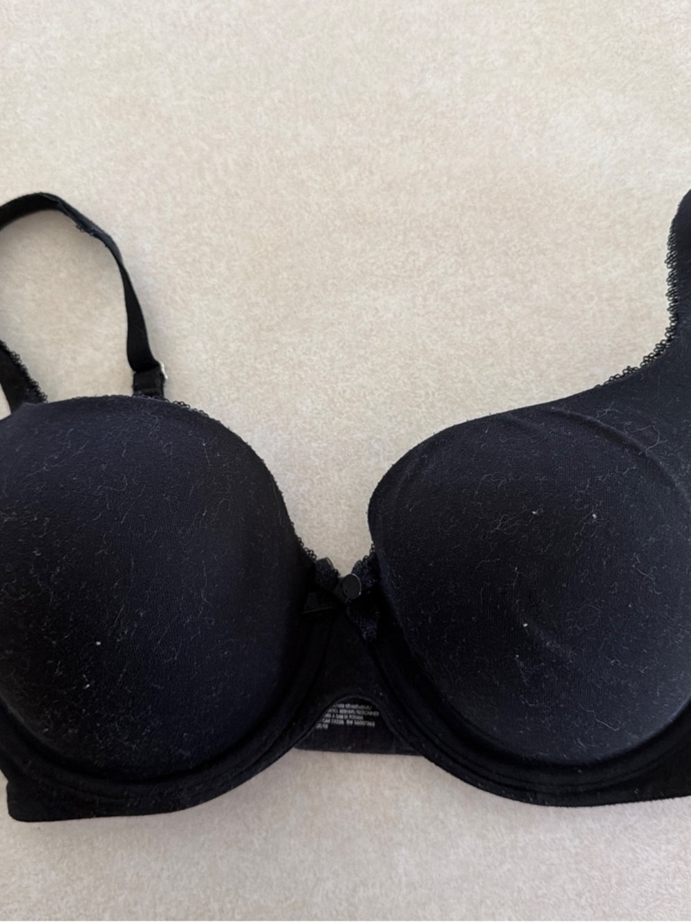 Victoria's Secret Black Padded T-Shirt Bra